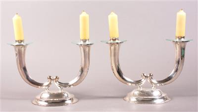 Paar Kerzenständer - Arte, antiquariato e gioielli