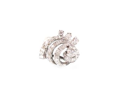 Brillant Diamant Ring zus. ca.1 ct - Umění, starožitnosti, šperky