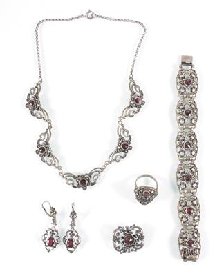 Granat-Trachtenschmuck - Arte, antiquariato e gioielli