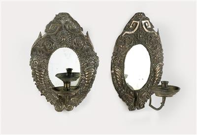 Paar spätbarocke Wandappliken - Arte, antiquariato e gioielli