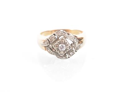 Brillant Diamant Ring - Antiques, art and jewellery