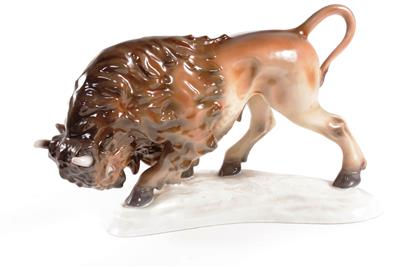 Tierfigur "Bison" - Kunst, Antiquitäten und Schmuck