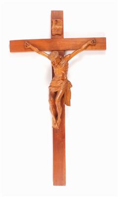 Kruzifix "Jesus Christus als Dreinageltypus" - Umění, starožitnosti, šperky