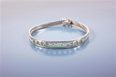 Smaragdarmkette - Umění, starožitnosti, šperky
