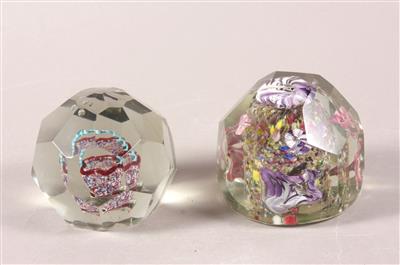 2 Briefbeschwerer (paperweights) - Arte, antiquariato e gioielli