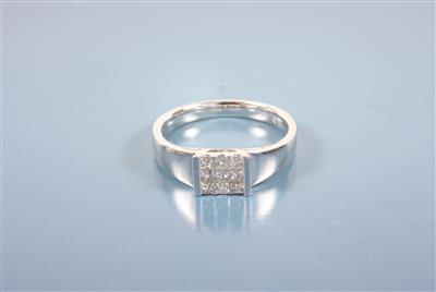 Diamant-Damenring - Antiques, art and jewellery