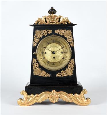 Spätbiedermeier Kommodenuhr um 1840/50 - Kunst, Antiquitäten und Schmuck