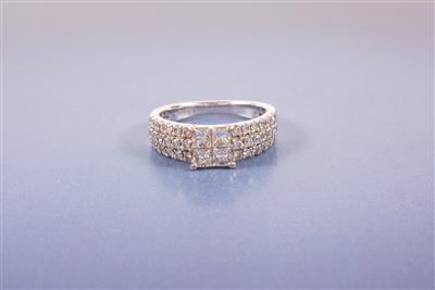 Brillant/Diamantdamenring - Umění, starožitnosti, šperky