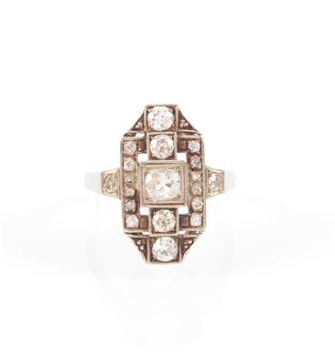 Brillant/Diamant-Damenring - Antiques, art and jewellery