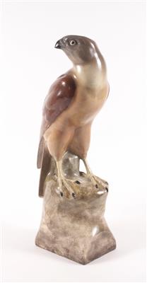 Greifvogel-Falke - Kunst, Antiquitäten und Schmuck