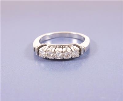 Brillant Damenring zusammen ca 0,50 ct - Antiques, art and jewellery