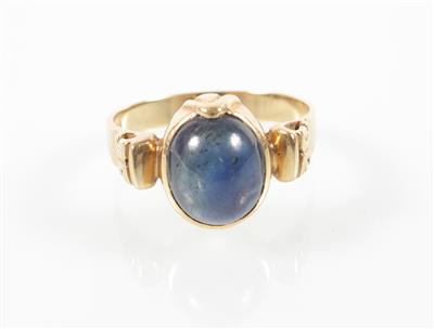 Saphir-Ring - Antiques, art and jewellery