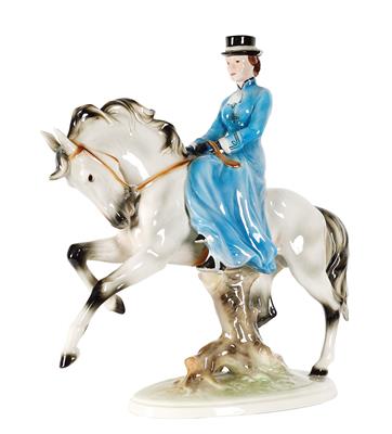 Kaiserin Elisabeth zu Pferd - Schmuck, Kunst und Antiquitäten