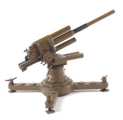 Modell einer Fliegerabwehrkanone des 2. Weltkrieges (sogen. FLAK) - Kunst und Antiquitäten