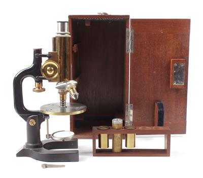 Mikroskop "C. Reichert-Wien" - Kunst und Antiquitäten