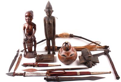 Konvolut, Subsahara/Afrika 2. Hälfte 20. Jahrhundert - Jewellery, antiques and art