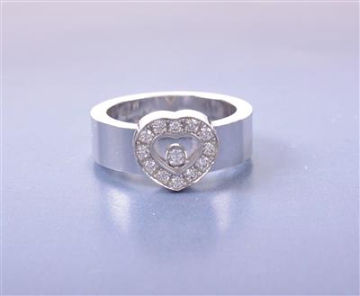 Brillantring "Chopard" Happy Diamonds zus. ca. 0,30 ct - Jewellery, Works of Art and art