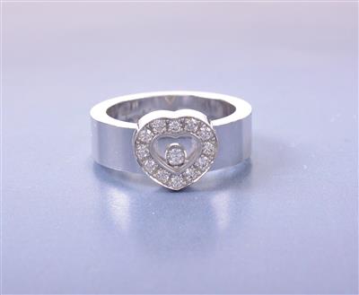 Brillantring "Chopard" Happy Diamonds zus. ca. 0,30 ct - Schmuck, Kunst & Antiquitäten