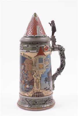 Literkrug in Turmform - Schmuck, Kunst & Antiquitäten