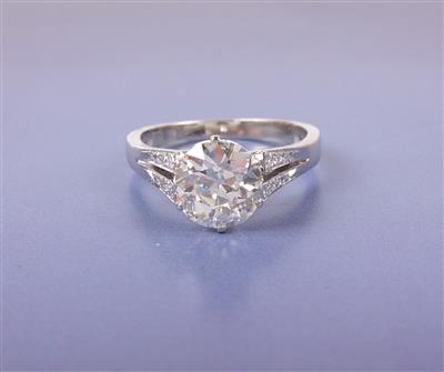 Brillant Diamantring zus. ca. 3,10 ct - Schmuck, Kunst & Antiquitäten