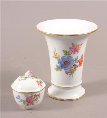 Vase/Deckeldose - Art and antiques
