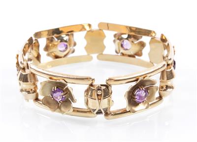 Amethystblütenarmkette - Jewellery, Works of Art and art