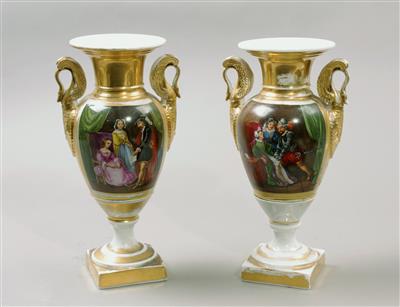 Klassizistisches Vasenpaar - Klenoty, umění a starožitnosti