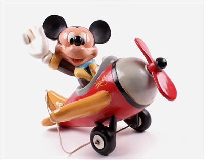 Walt Disney-Comicfigur "Mickey Mouse als Pilot" - Gioielli, arte e antiquariato