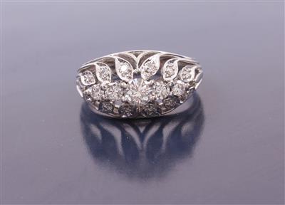 Brillant/Diamantring zus. ca. 0,50 ct - Gioielli, arte e antiquariato