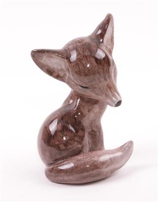 Tierfigur "Fuchs" - Jewellery, Works of Art and art