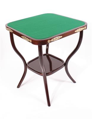 Beistell-/Spieltisch, um 1900/05, - Arte e antiquariato