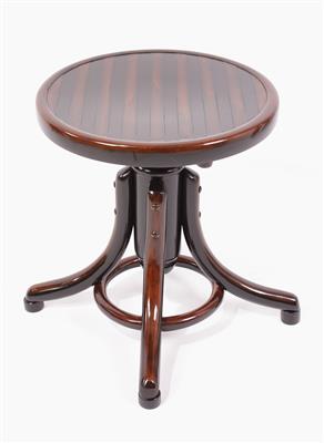 Klassischer Klavierhocker, Thonet, um 1900/05, - Arte e antiquariato