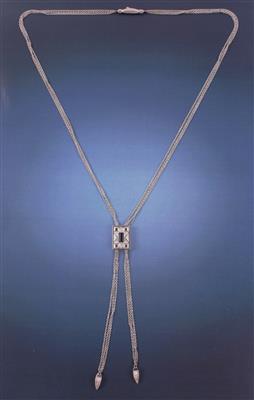CABLECAR "Diva" Brillantcollier zus. 0,23 ct - Jewellery, Works of Art and art