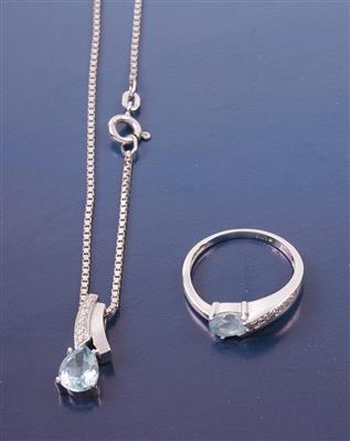 Diamant-Schmuckgarnitur - Jewellery, Works of Art and art