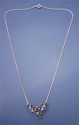 Diamant/Saphir Collier - Jewellery, Works of Art and art