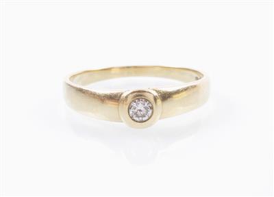 Brillant-Damenring ca. 0,15 ct - Gioielli, arte e antiquariato