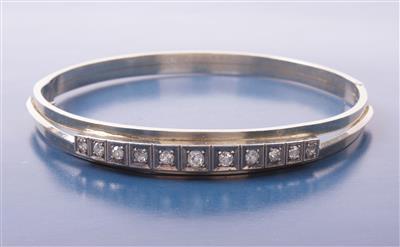 Diamantarmreif zus. ca. 0,60 ct - Jewellery, Works of Art and art