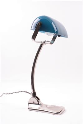 Schreibtischlampe, sogen. Bankierlampe "LUX", 1. Drittel 20. Jhdt., - Schmuck, Kunst & Antiquitäten