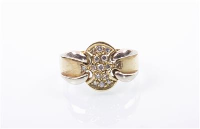 Brillant-Ring zus. ca. 0,20 ct - Jewellery, Works of Art and art