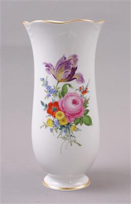Blumenvase, Meissner Porzellan, - Schmuck, Kunst & Antiquitäten