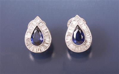 Diamant-Ohrsteckclipse - Jewellery, Works of Art and art