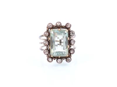 Diamanten 0,60 ct Damenring - Jewellery, Works of Art and art