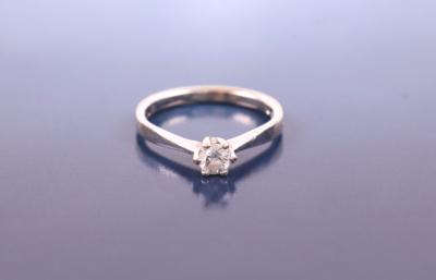 Solitärring 0,25 ct - Jewellery, Works of Art and art