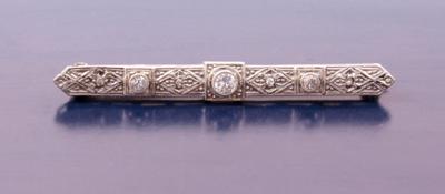 Altschliffbrillant/Diamant Stabbrosche - Art & Antiques