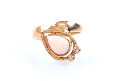 Brillant/Opal Ring - Art & Antiques