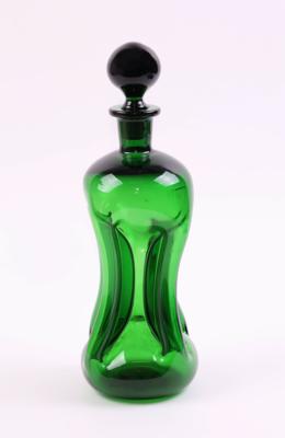 Stöpselflasche (sogen. Gluckflasche), Holmegaard/ Dänemark 20. Jhdt. - Art & Antiques