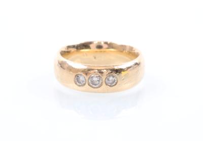 Brillant-Ring zus. ca. 0,35 ct - Jewellery, antiques and art