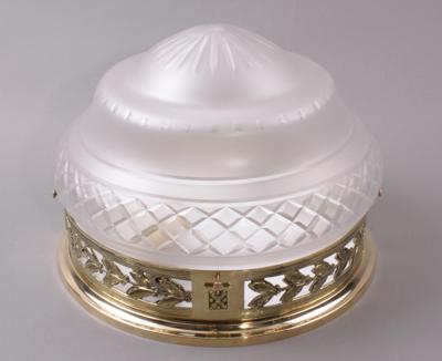 Große Deckenlampe, in klassizistischem Charakter, - Jewellery, antiques and art