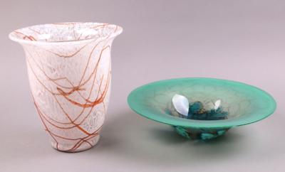 Vase/Schale, Lötz um 1920/30 - Jewellery, antiques and art