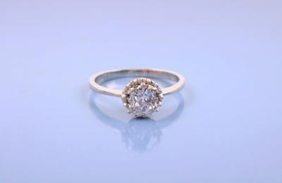 Diamant 0,60 ct Solitärring - Jewellery, antiques and art